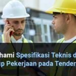 lingkup pekerjaan pada tender